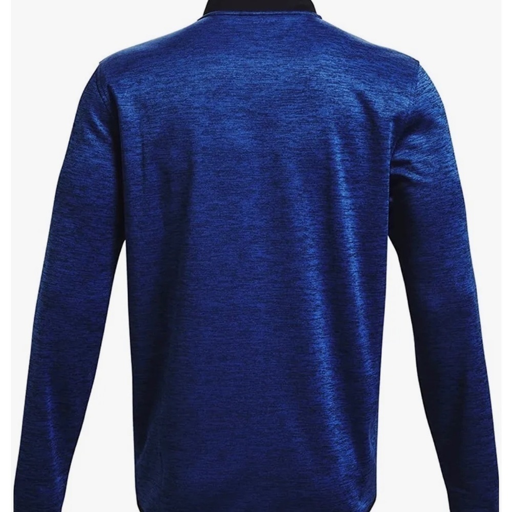 NEW Under Armour Men's Fleece Colorblock Zip Pullover Loose Fit Jacket Sz 2XLT - Picture 7 of 7